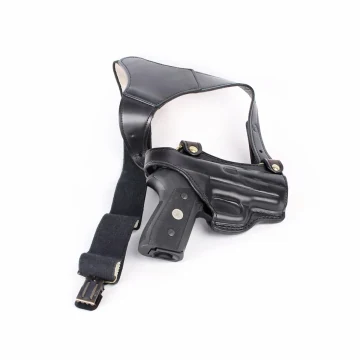 Leder Schulterholster mit Thumb-Break-Sicherung