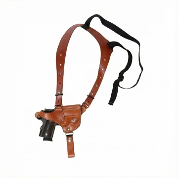 Leder Einzelschulter Holster für ganztägiges Tragen
