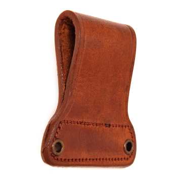 Leather Wire-Hanger Belt Adapter - Brown - View 1