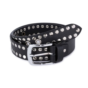 Ledershire Studded Biker Leder Gürtel