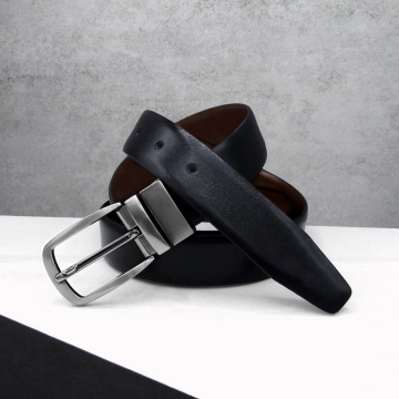 Personalisierter Reversible Leder Gürtel