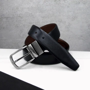 Personalisierter Reversible Leder Gürtel