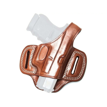 Leder-Pancake-Holster mit offener Mündung