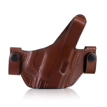 Leder Snap On OWB-Holster mit Thumb-Break-Sicherung