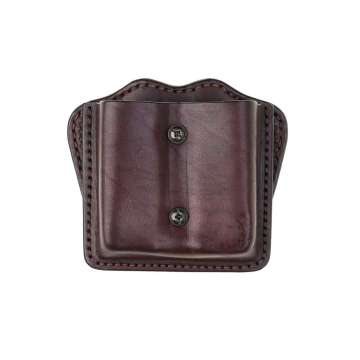 Loadkeeper Adjustable Twin-Clip Double Magazine Pouch - front view 1