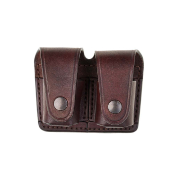Loadkeeper Belt-Loop Double Speedloader Pouch - front view 1