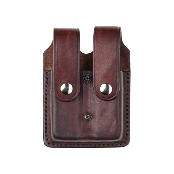 Loadkeeper Covered Double Magazine Belt Pouch - front view 1