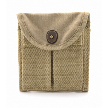 M1 Carbine Canvas Buttstock Magazine Pouch - Khaki - View 1