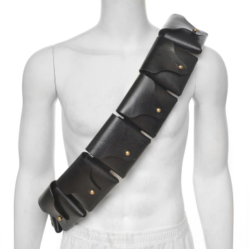 M1 Carbine Leather Magazine Bandolier - Black - View 1