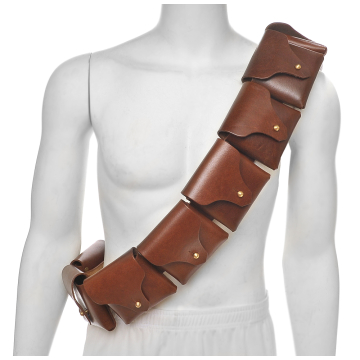 M1 Carbine Leather Magazine Bandolier - Brown - View 1