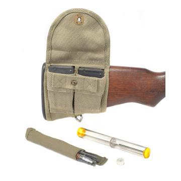 M1 Garand Set mit Schafttasche und Reinigungsset - Oliv