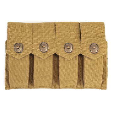 M1911 .45 Rigger-Style Four-Cell Magazine Pouch - Khaki - View 1