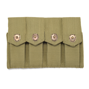 M1911 .45 Rigger-Style Four-Cell Magazine Pouch - Light Olive Drab - View 1