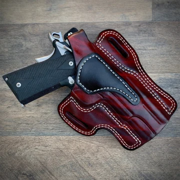 Mahogany OWB-Lederholster mit Thumb-Break-Sicherung