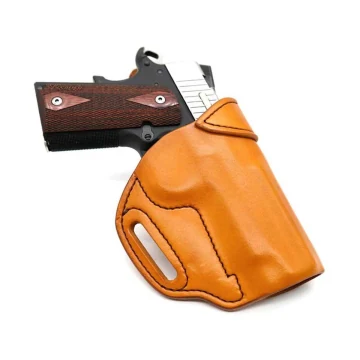 Marshal™ Hellbraunes OWB-Lederholster