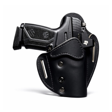 Matte Schwarzes LockOWB-Lederholster