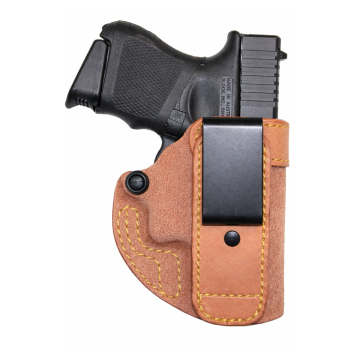 Naturfarbenes Leder Appendix einsteckbares IWB-Holster
