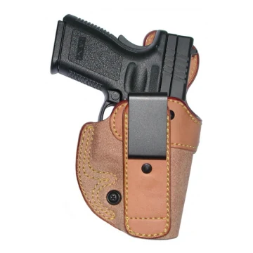 Naturfarbenes Leder einsteckbares IWB-Holster mit Forward Cant