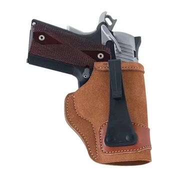 Naturfarbenes Rough Out IWB-Holster mit J Hook