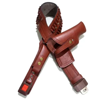 Klassisches Leder Gürtelholster