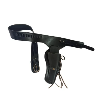 Leder Doppelholster Waffengürtel Tragesystem
