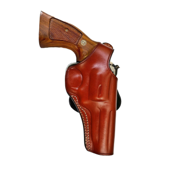 Braunes Colt King Cobra und Python Paddle-Holster