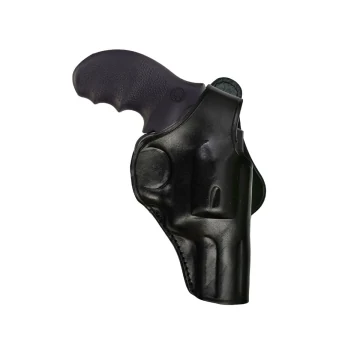 Schwarzes Colt King Cobra und Python Paddle-Holster