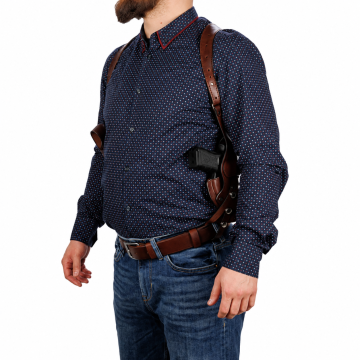 Pivotline Balanced Belt-Supported Shoulder Holster Rig - detail view 4