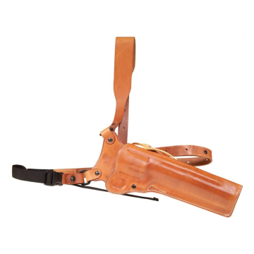 Leder-Brustholster für grosskalibrige Kurzwaffen