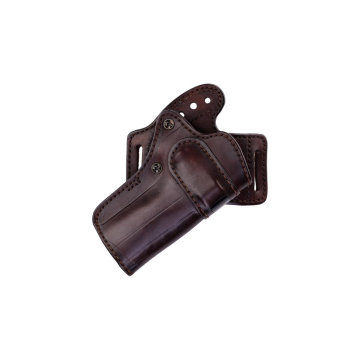 Ridgeback High-Wing Adjustable Leather Holster - front view 1