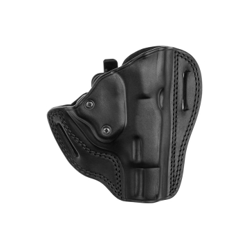 Sentinel Full-Length Thumb-Release Leather Holster - front view 1