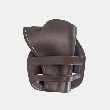 Sheriff Stil Gürtelholster mit Gürtelschlaufen