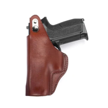 SIG Sauer P365-FUSE IWB-Lederholster für 4,3-Zoll-Lauf mit Optikanpassung