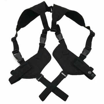 Schwarzes taktisches Doppel-Pistolen Underarm Schulterholster