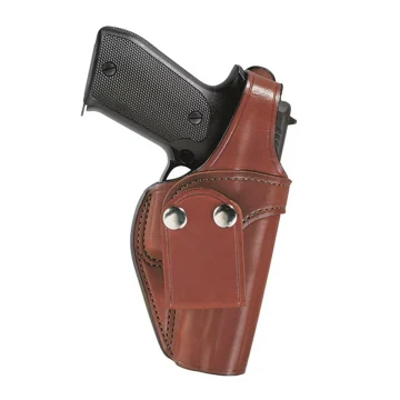 Braunes IWB-Lederholster mit Thumb-Break-Sicherung