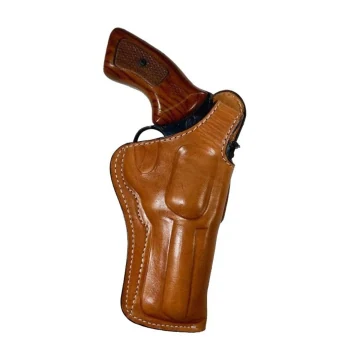 Leder Thumb-Break-Sicherung Revolver Gürtelholster
