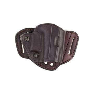 Trailguard Adjustable Belt-Loop Leather Holster - front view 1