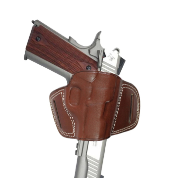 Braunes OWB-Lederholster - Schnellzieh