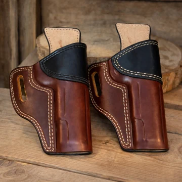 Two Tone Leder Avenger Gürtelholster