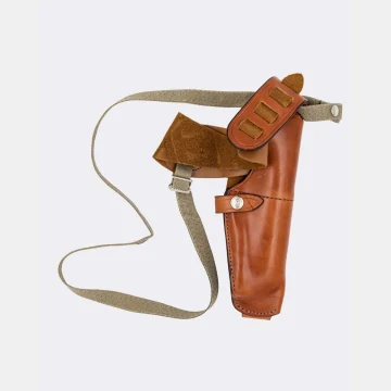 Vertikales Leder-Schulterholster mit zweifacher Sicherung