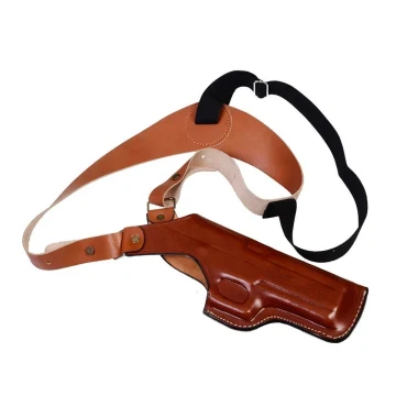 Braunes vertikales Schulterholster - S&W 5906