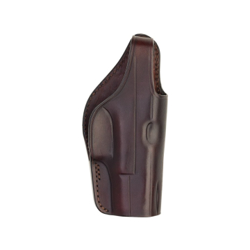 Wayfarer Twin-Clip Leather Holster - front view 1