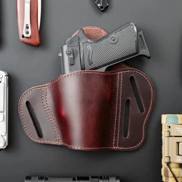 Western-Stil Leder OWB Gürtelholster