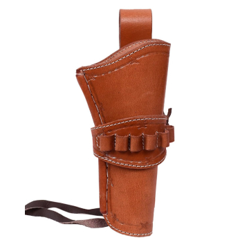 Cowboy-Stil Crossdraw Leder Revolver Holsters Schweiz mit Patronenschlaufen