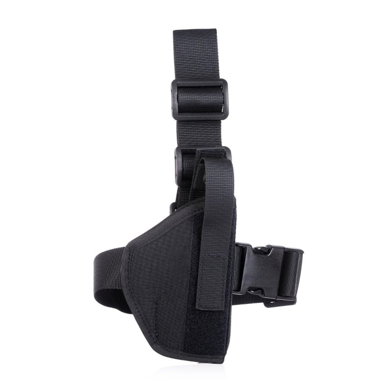 Adjustable Tactical Nylon Drop Leg Holster – side profile view