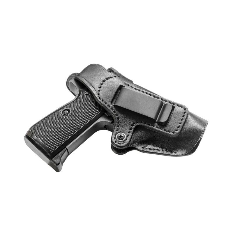 Black Leather IWB & OWB Holster for Walther PP Series