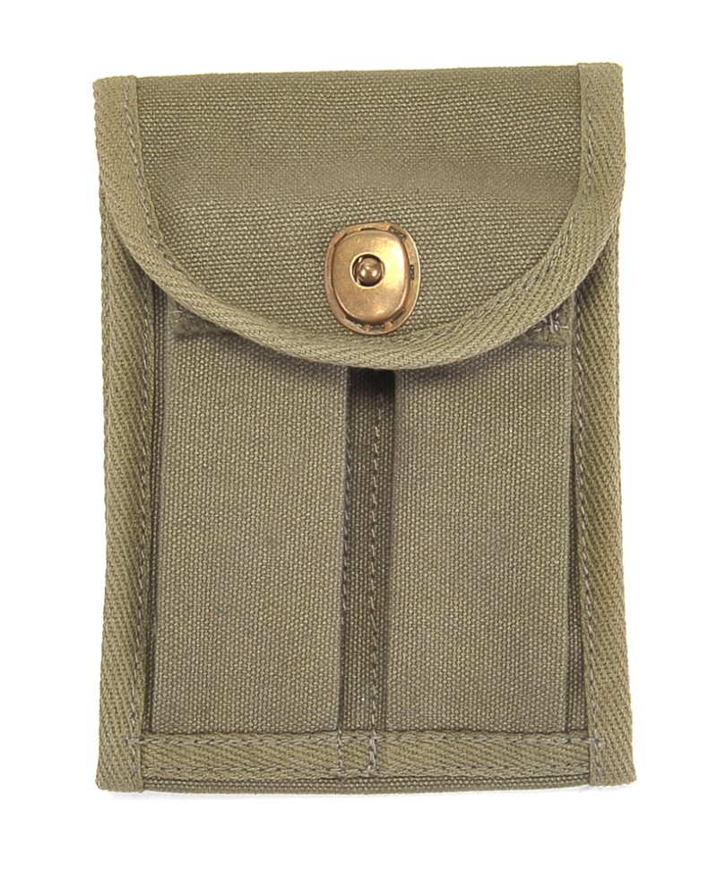 Canvas Double-Stack Pistol Magazine Pouch - View 1