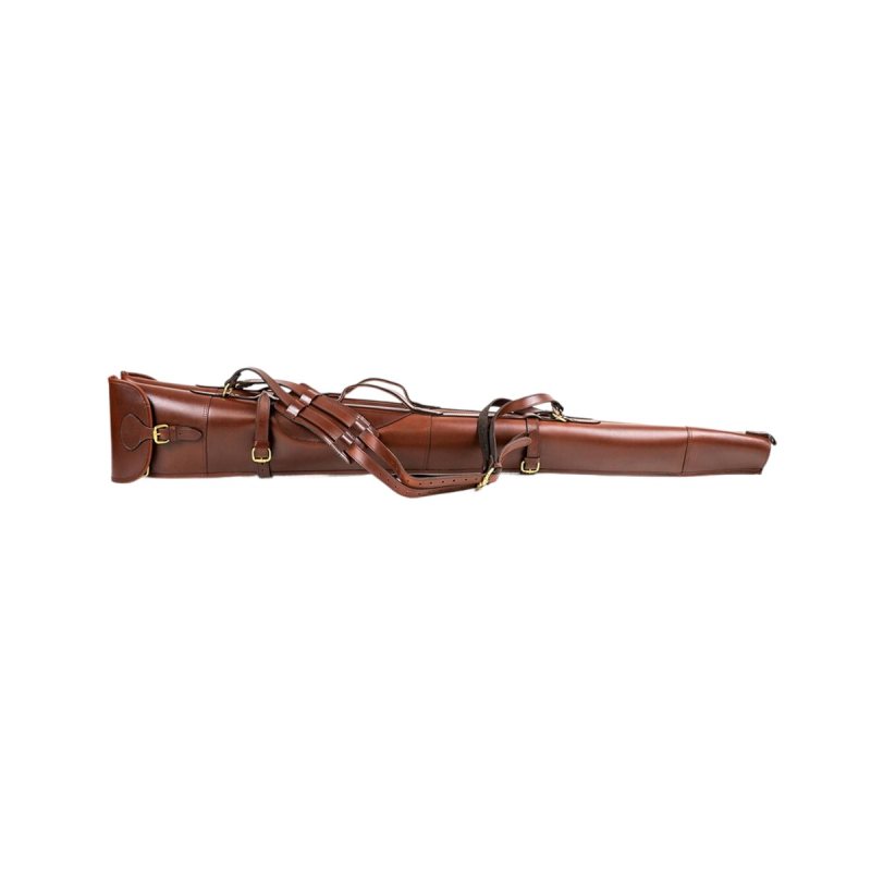 Leather Double Shotgun Slip Case