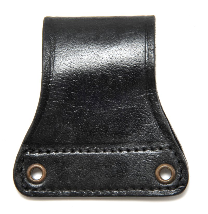 Leather Wire-Hanger Belt Adapter - Black - View 1