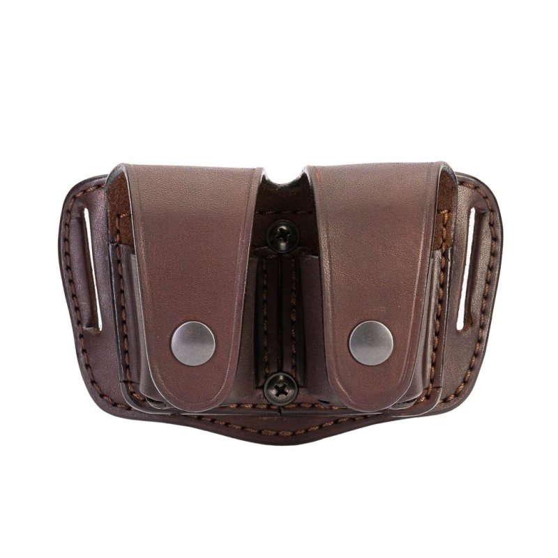 Loadkeeper Adjustable Belt-Loop Speedloader Pouch - front view 1